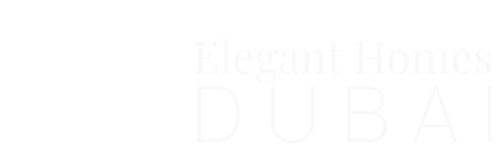 Logo Elegant Homes Dubai